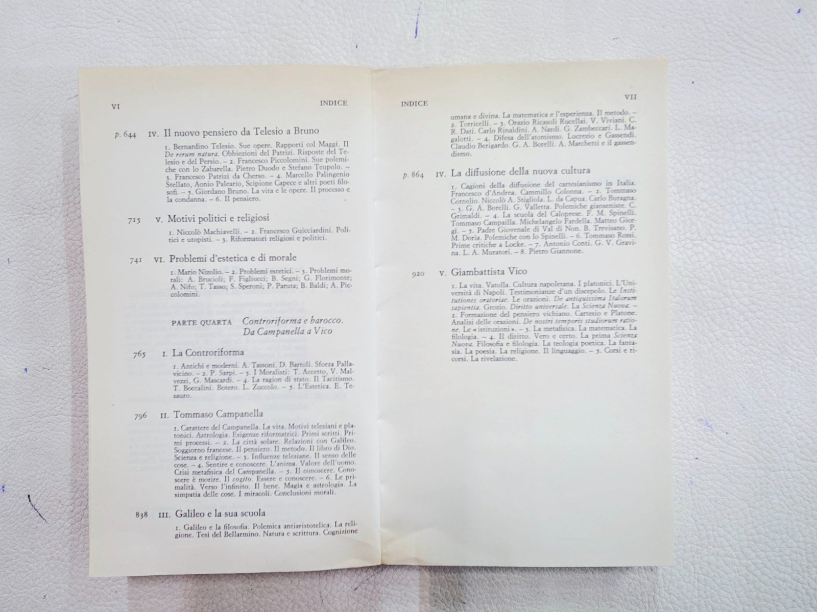 "Storia della filosofia italiana" Vol. 2 di Eugenio Garin-LIBRO -
