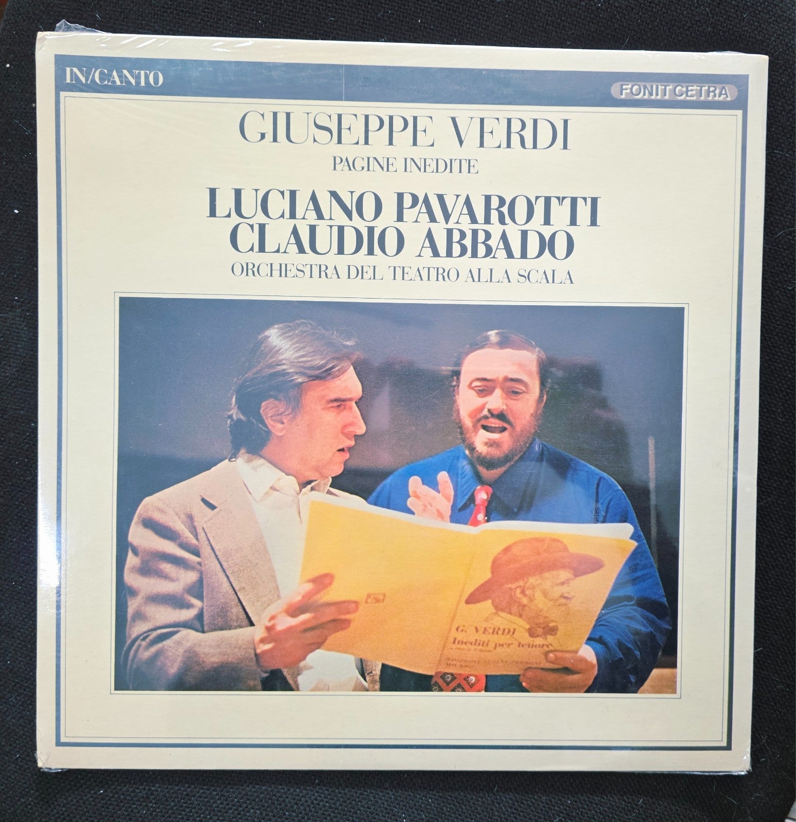 "GIUSEPPE VERDI - PAGINE INEDITE- LUCIANO PAVAROTTI CLAUDIO ABBADO