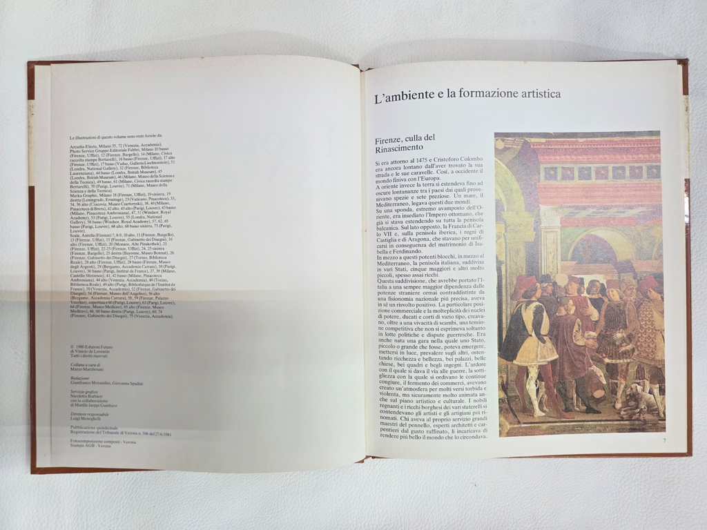 "Lotto 4 Libri Artisti Rinascimento: Edizioni '80 Perfette"-Collezione Vintage