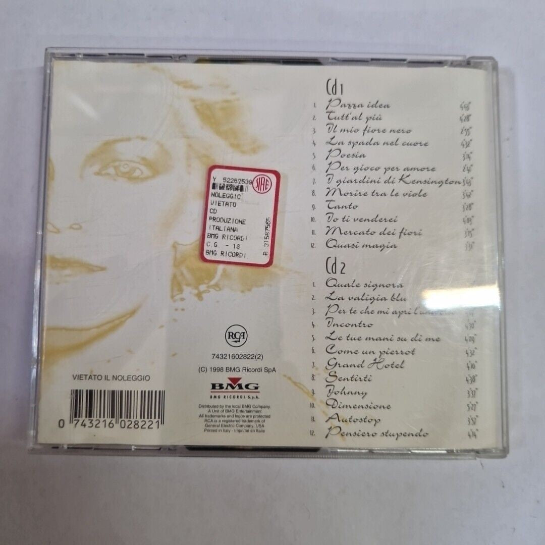 0 CD PATTY PRAVO - GLI ANNI '70 - 1998 - Originale Box 2 CD Buone Condizion