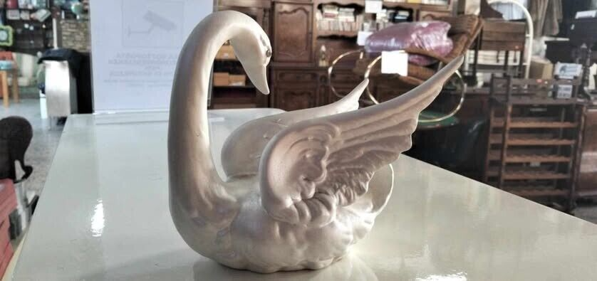 0 cigno porcellana Berger vintage