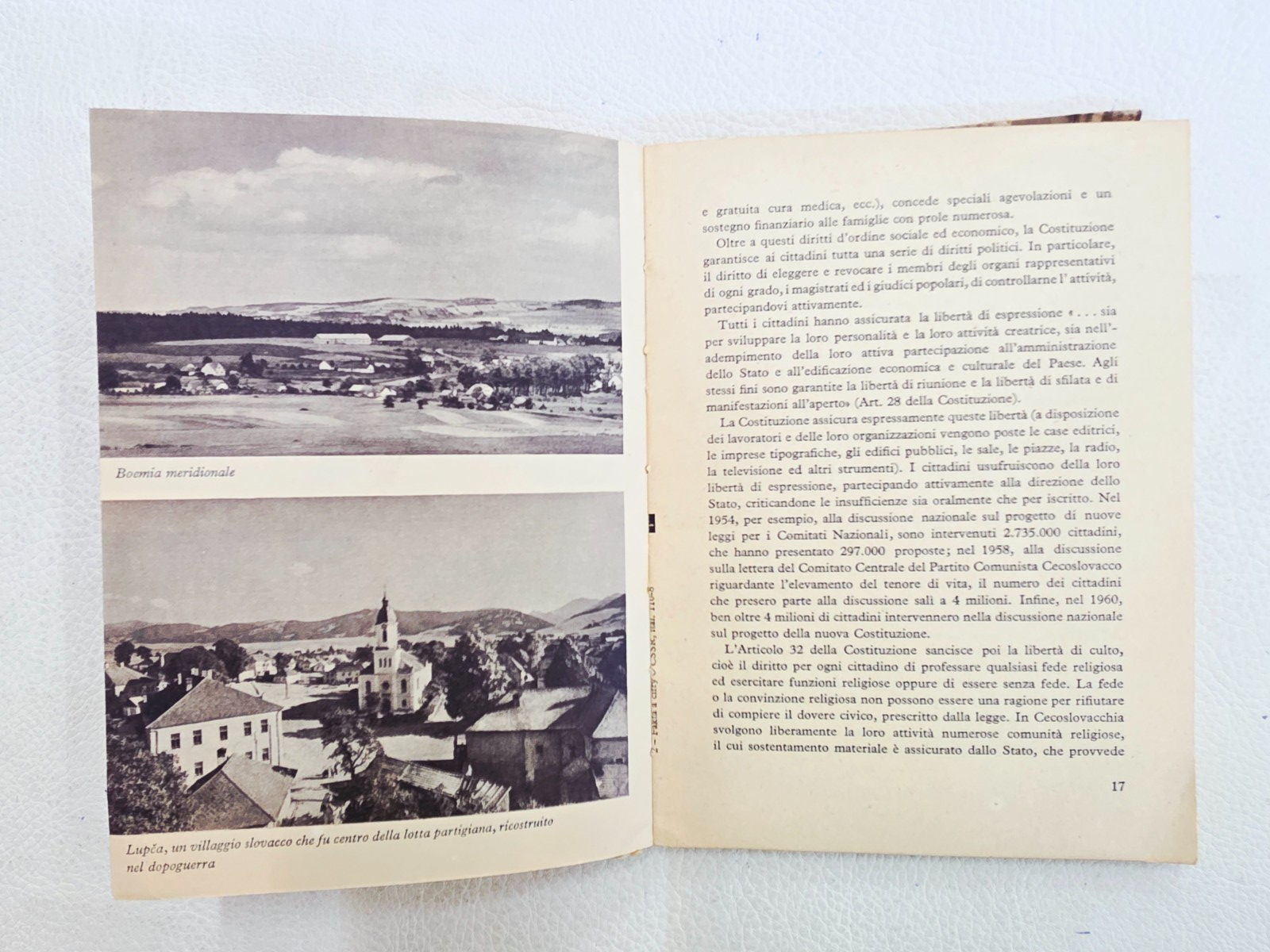 ​"Giudicate da soli" La realtà cecoslovacca Libro Vintage Raro Documento Storico