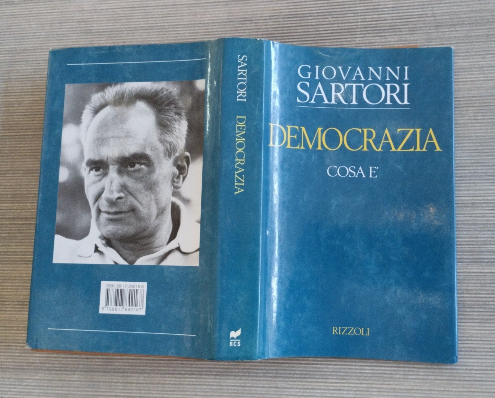 0 Democrazia: Cosa è – Giovanni Sartori – Rizzoli saggio scienza politica/ Usato