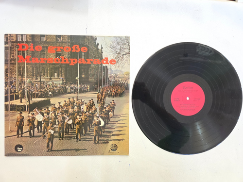 "Die große Marschparade" POLIZEIMUSIKKORPS MANNHEIM. VINILE