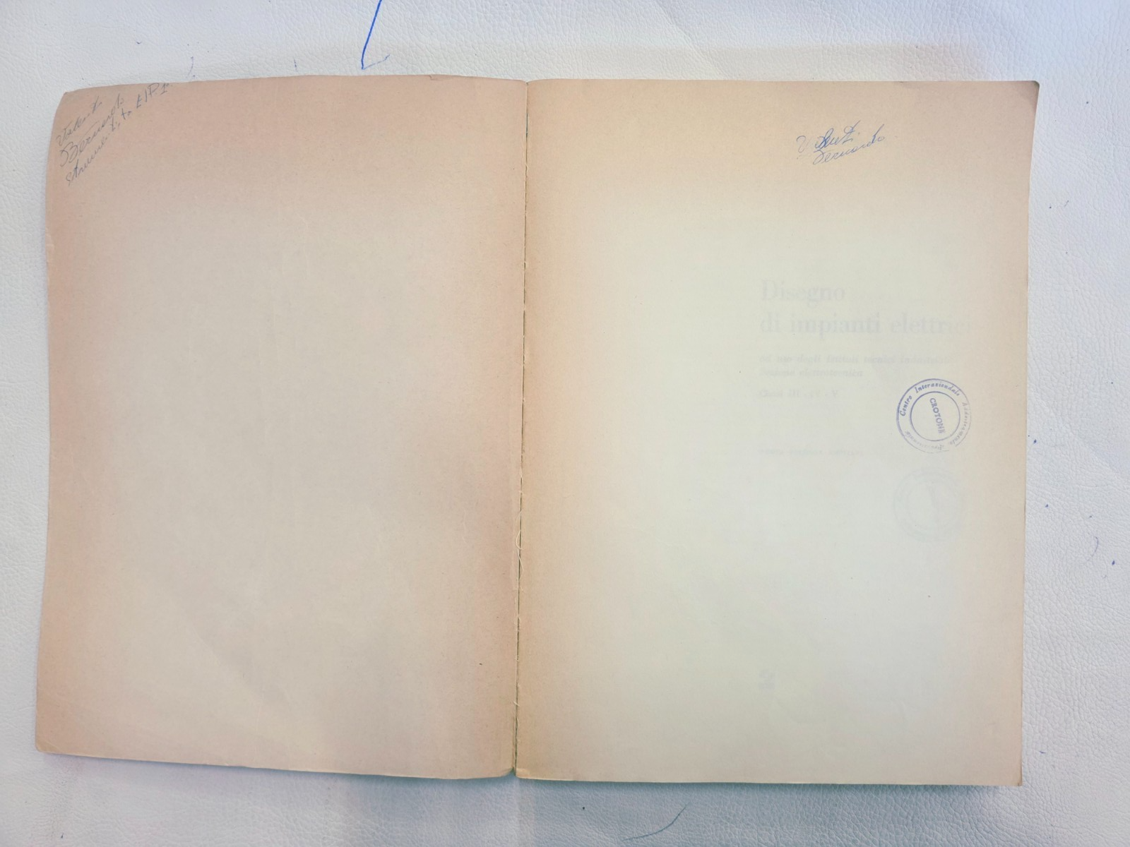 "Disegno di Impianti Elettrici" di E. Bussoni e S. Fornari- LIBRO