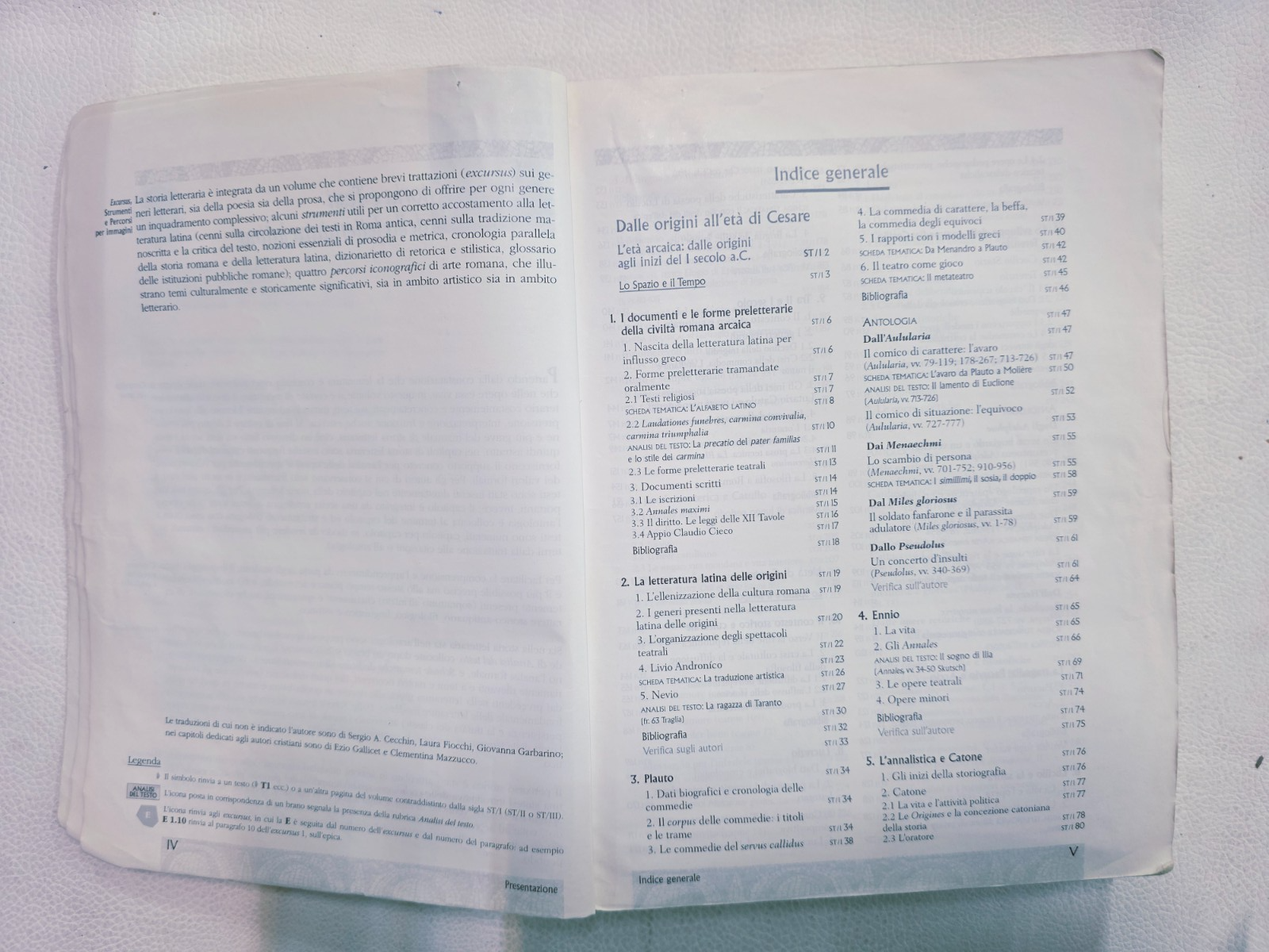 "Storia e Testi della Letteratura Latina - Volume unico" LIBRO-PARAVIA