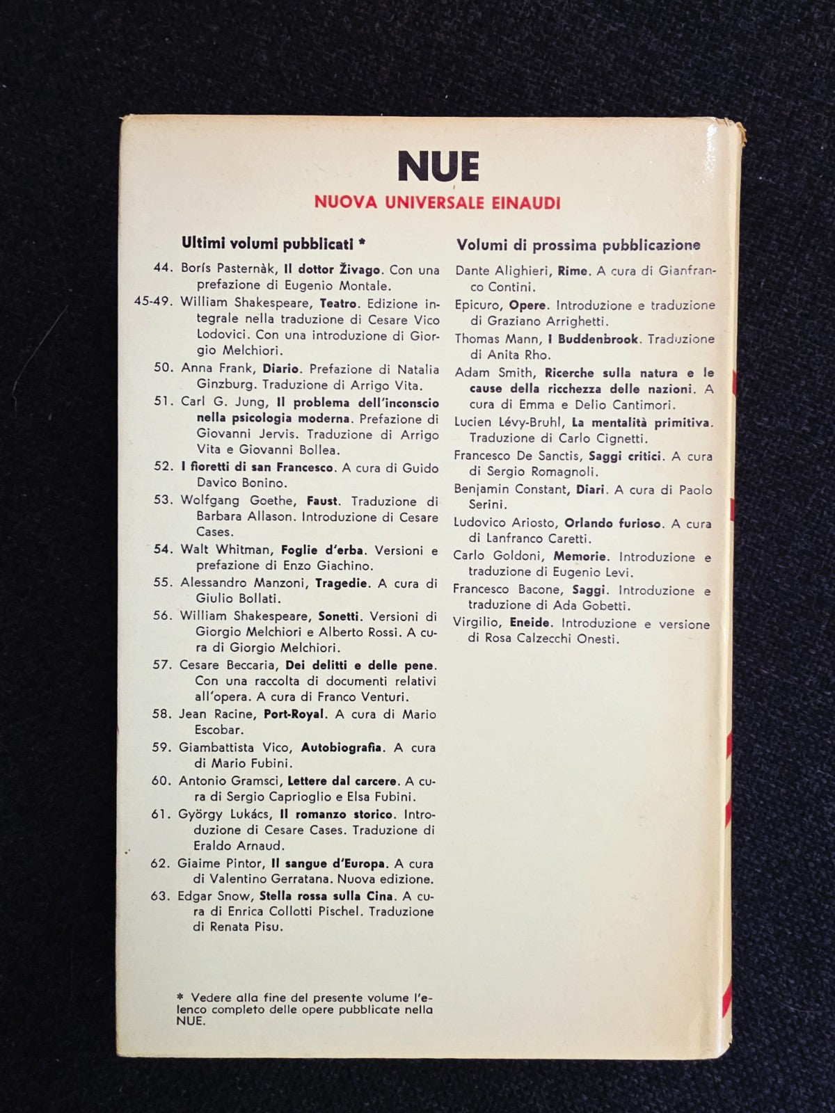 ​"Stella rossa sulla Cina" Edgar Snow Libro Einaudi 1965 Vintage Collezione Raro