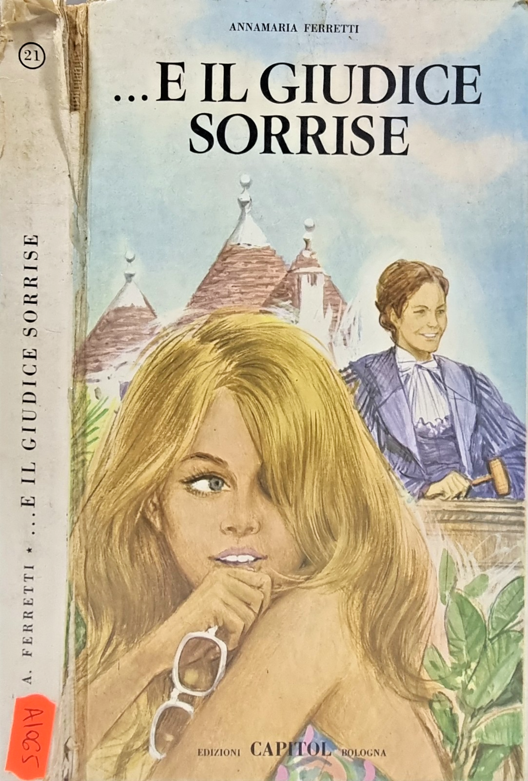 ...E IL GIUDICE SORRISE - Annamaria Ferretti - Capitol 1968 - Collana Betty n. 2