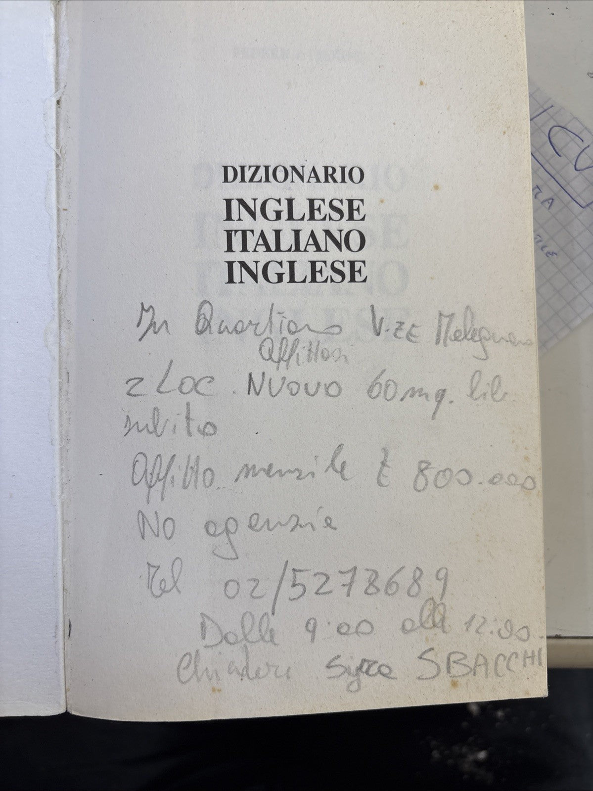 0 Dizionario Inglese Italiano FEDERICA PIERINI