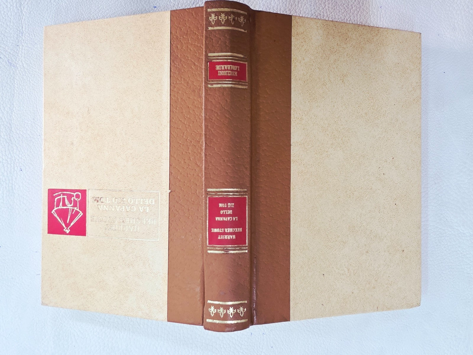 "La Capanna dello Zio Tom" di Harriet Beecher Stowe- libro EDIZIONI LOMBARDE