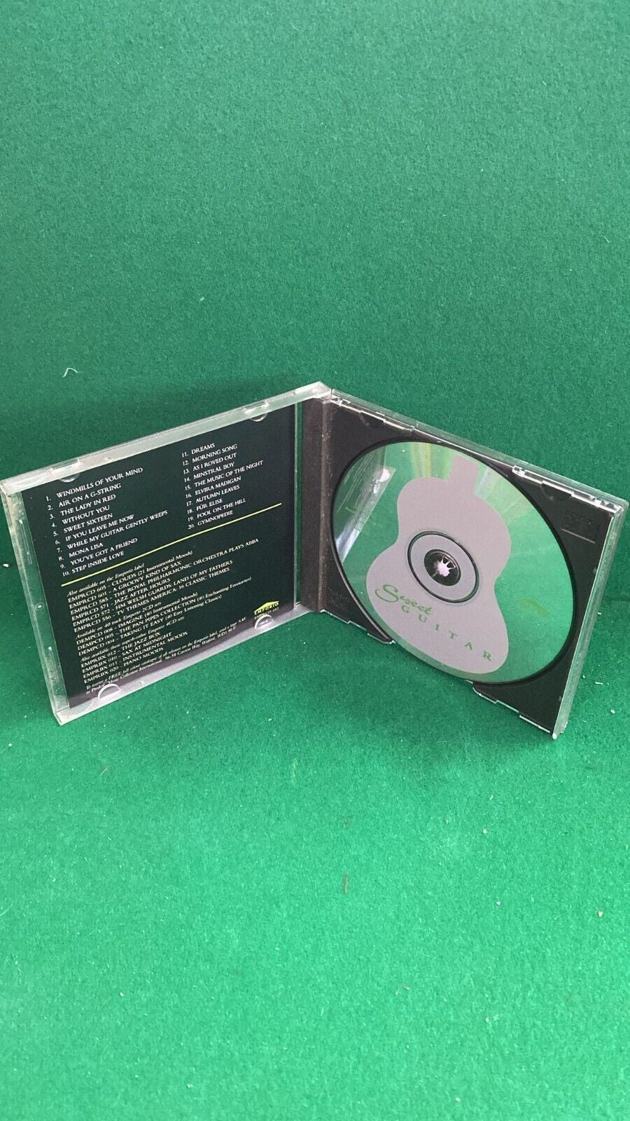 0 ALBUM ORIGINALE - SWEET GUITAR - 20 EXQUISITE GUITAR FAVOURITES - 1996 MUSIC C