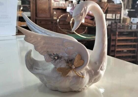 0 cigno porcellana Berger vintage