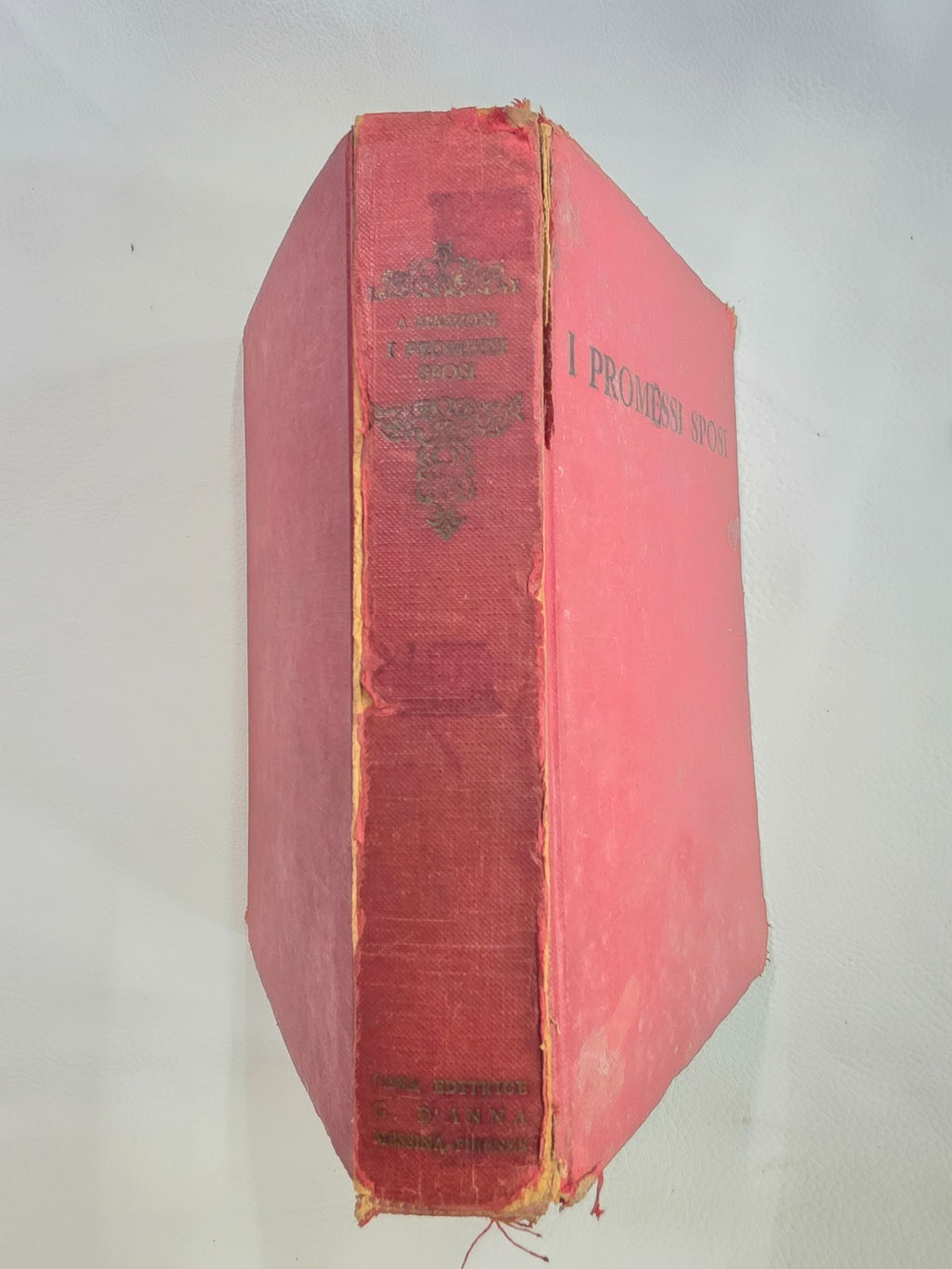 "I promessi sposi" di Alessandro Manzoni. LIBRO- Edizione antica