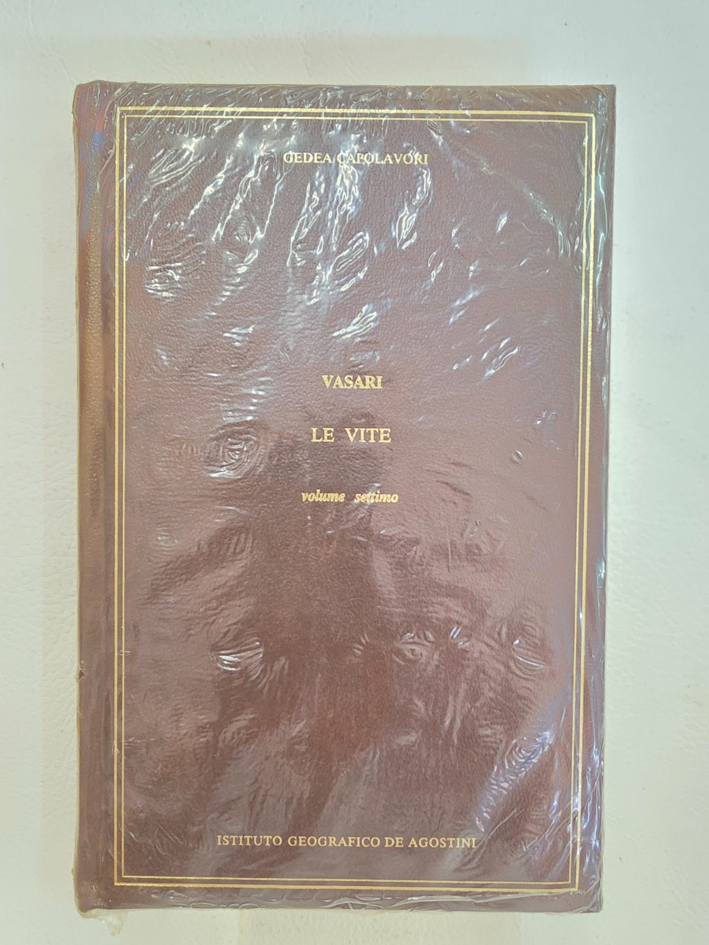 "Le Vite Vol. 7" di Giorgio Vasari - Geda Capolavori De Agostini-