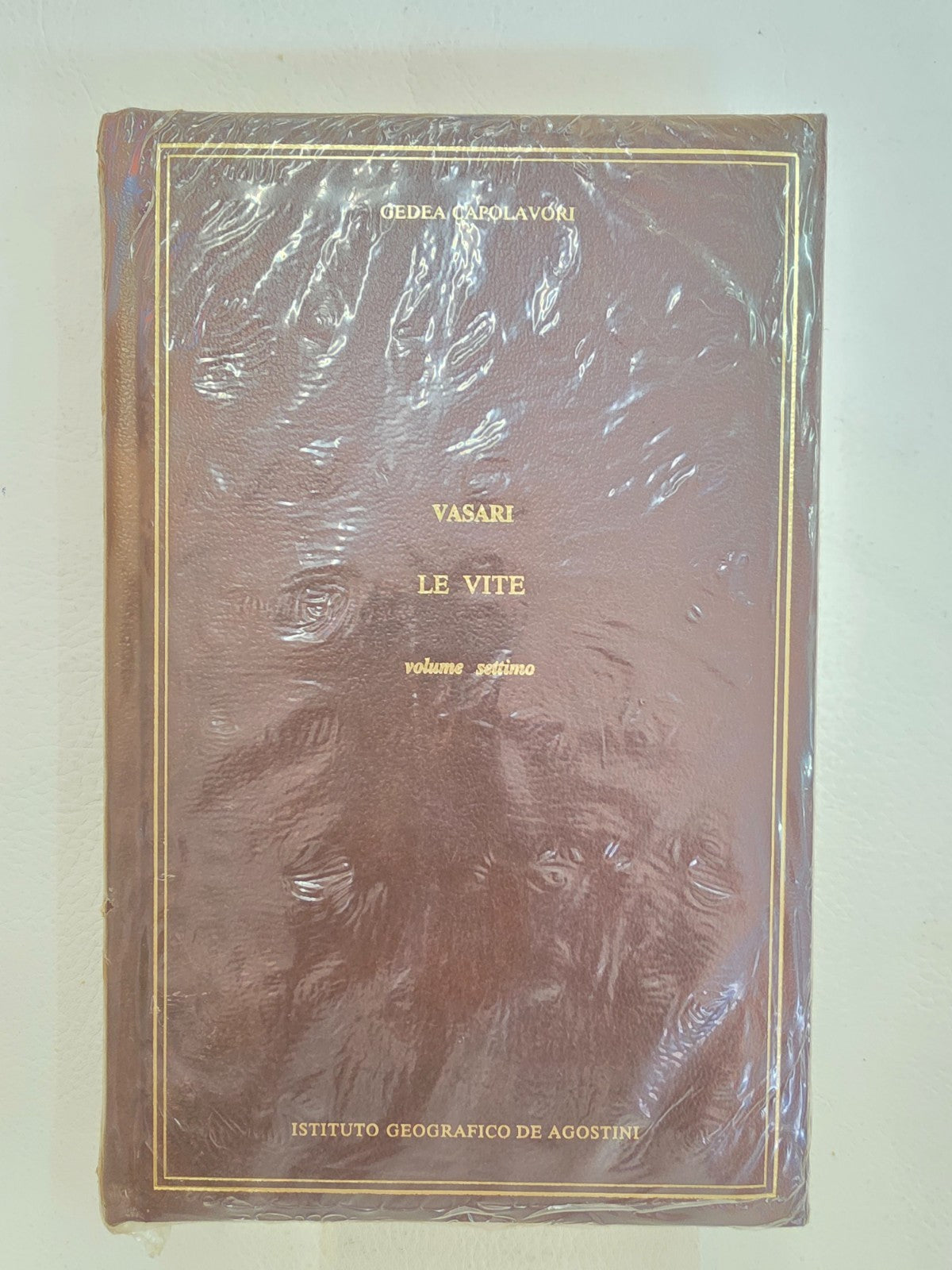 "Le Vite Vol. 7" di Giorgio Vasari - Geda Capolavori De Agostini-