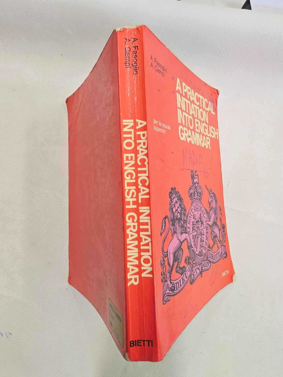 "A Practical Initiation into English Grammar" A. FASOGLIO A.CAMPI