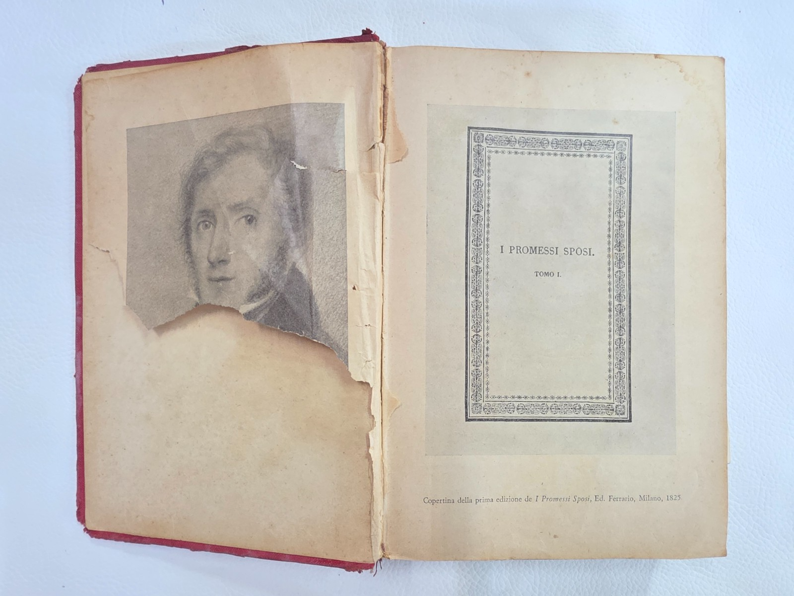 "I promessi sposi" di Alessandro Manzoni. LIBRO- Edizione antica