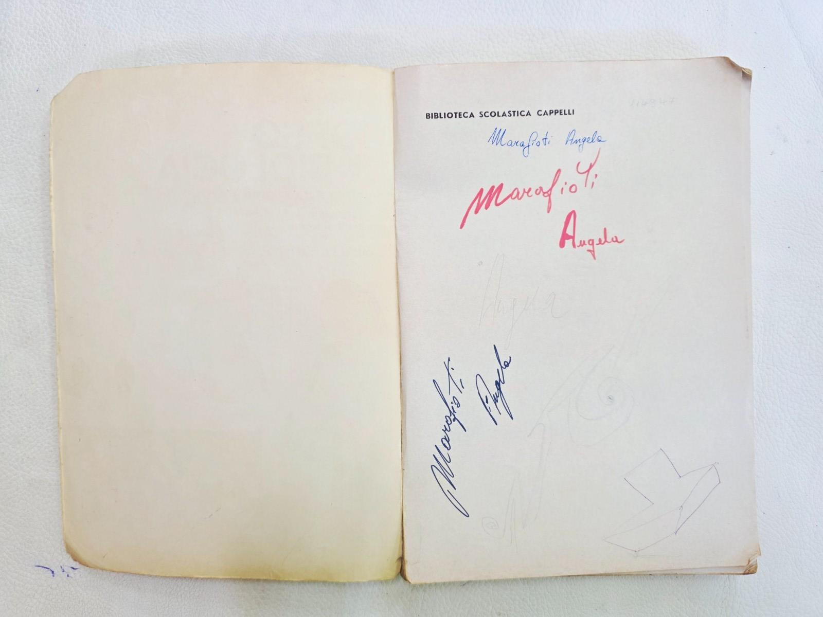 "Corso di Biologia" M. Cori Cappelli Editore Vintage Libro Scolastico