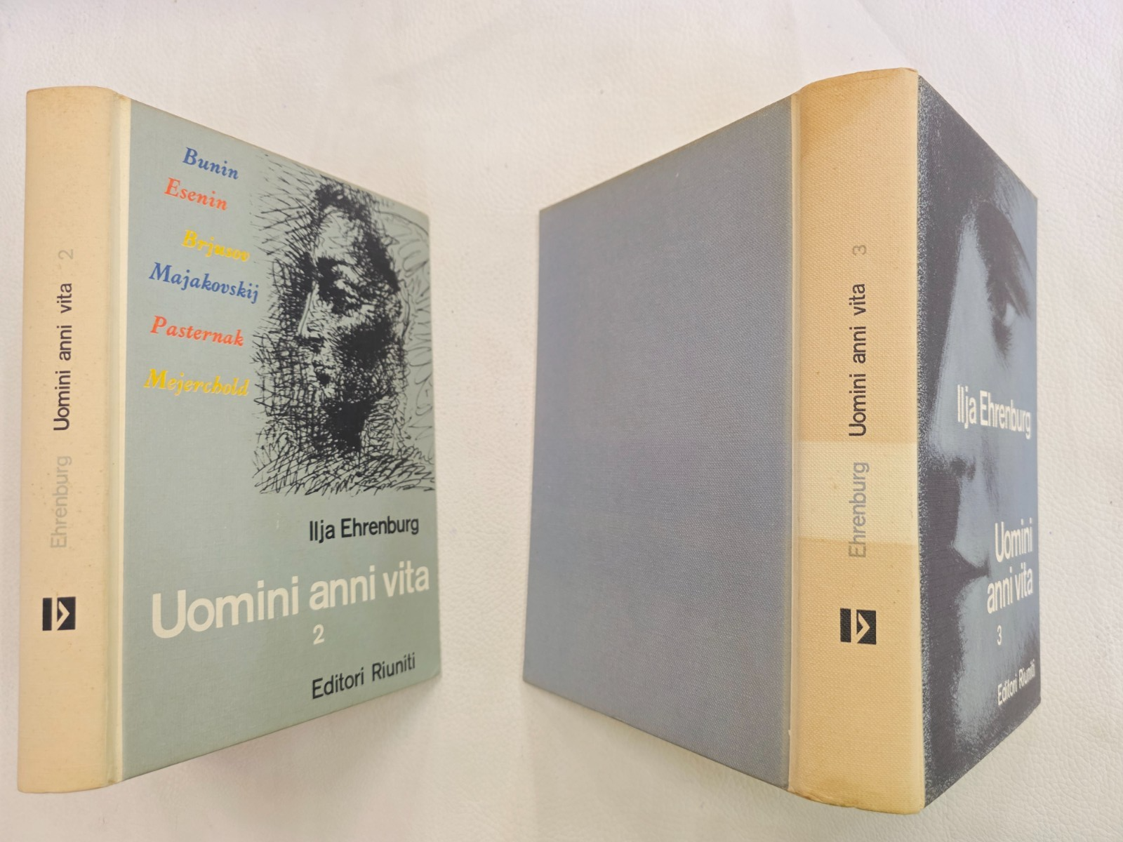"Uomini, anni, vita" di Ilja Ehrenburg- 2-3 VOLUME- EDITORI RIUNITI