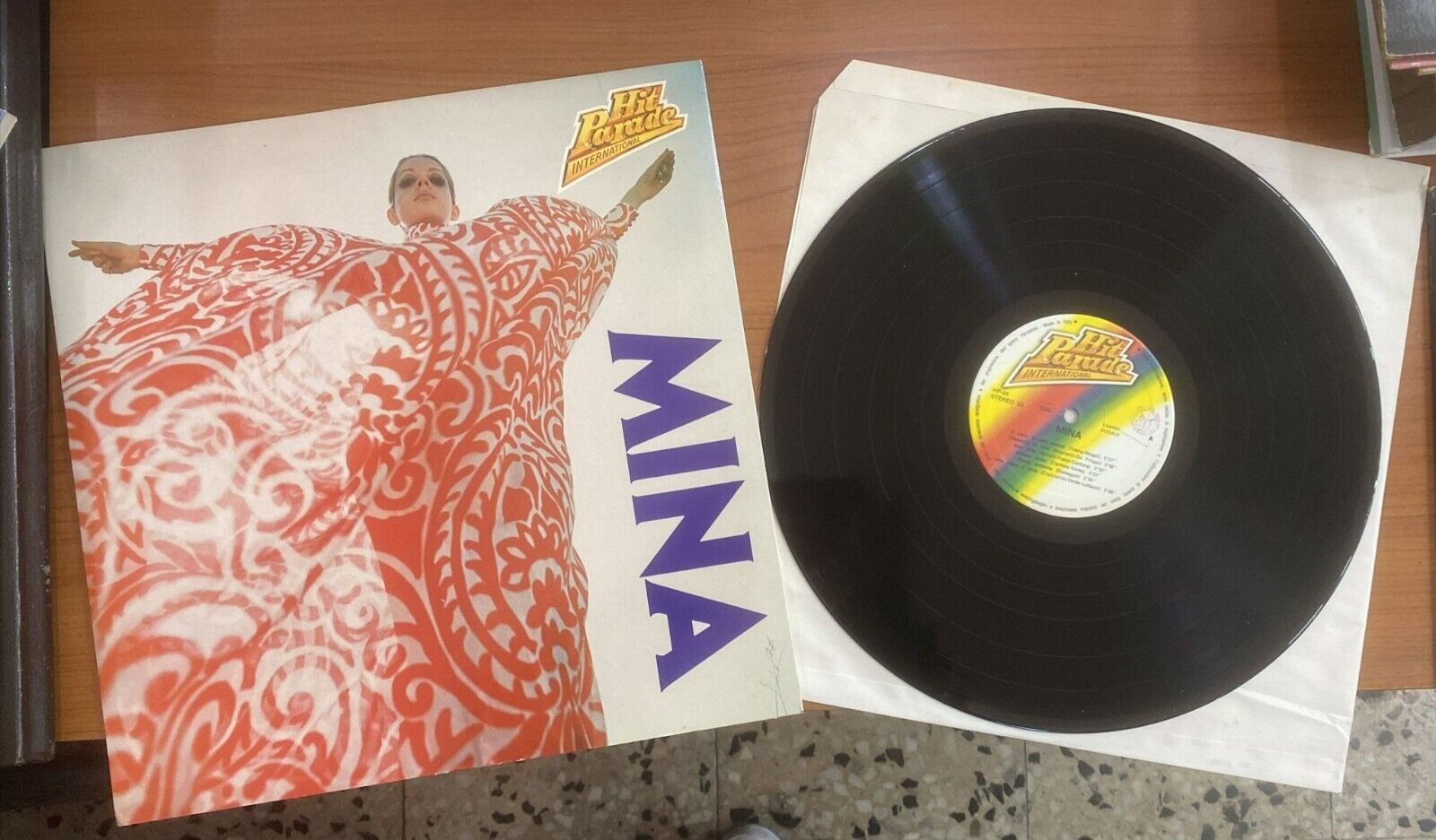 0 DISCO VINILE (33 GIRI) MINA - NASCITA DI UNA STELLA - HIT PARADE INTERNATIONAL