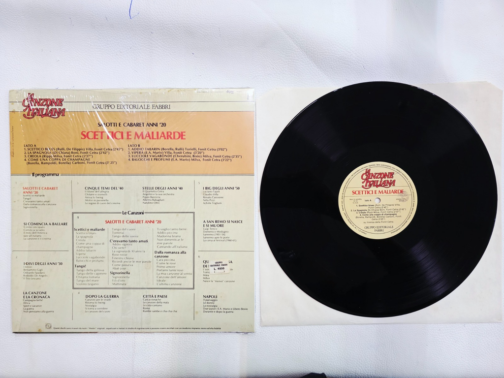 "SCETTICI E MALARDE" (Salotti e Cabaret Anni '20) - La Canzone Italiana