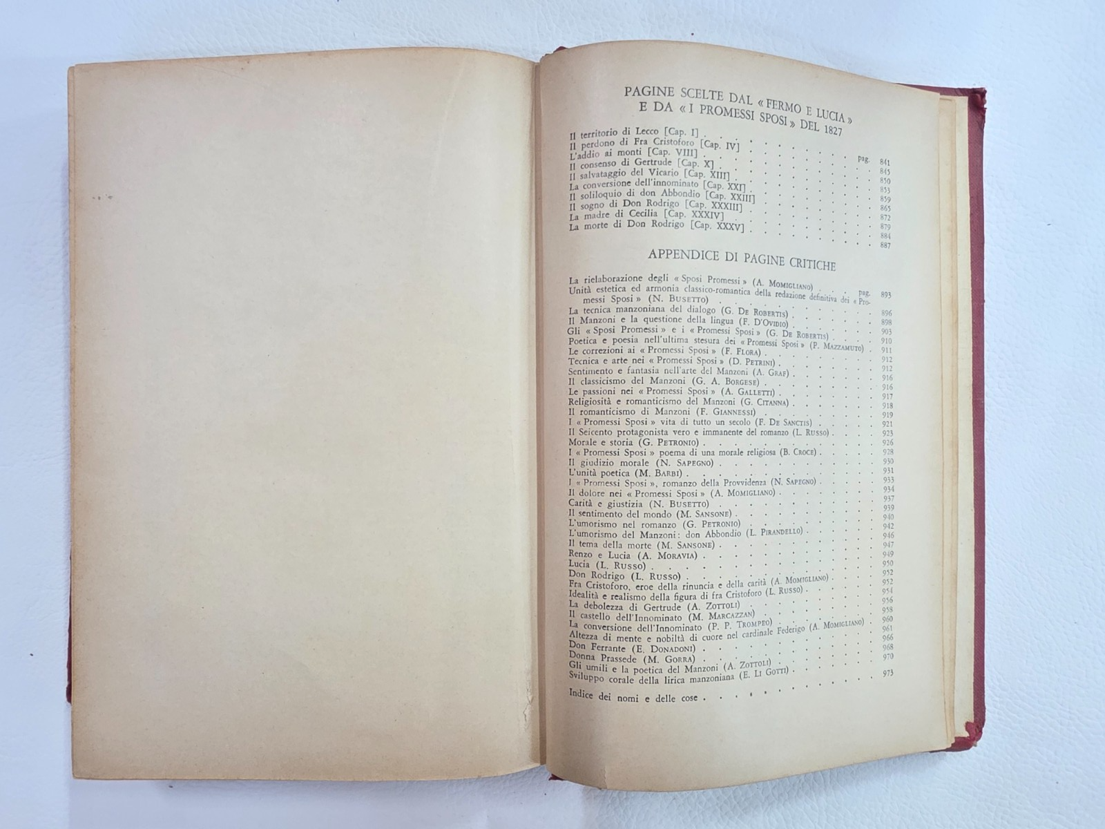 "I promessi sposi" di Alessandro Manzoni. LIBRO- Edizione antica