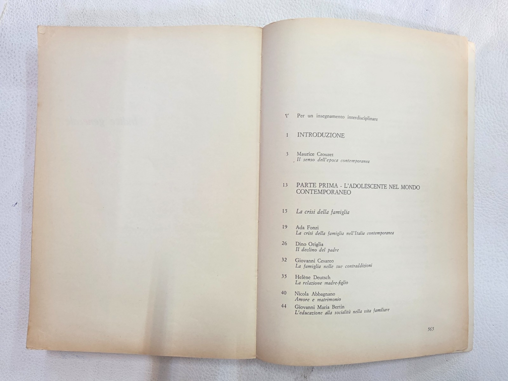 "Nuovi Contenuti" Tommaso Di Salvo Libro Scolastico Vintage Sansoni Anni '80