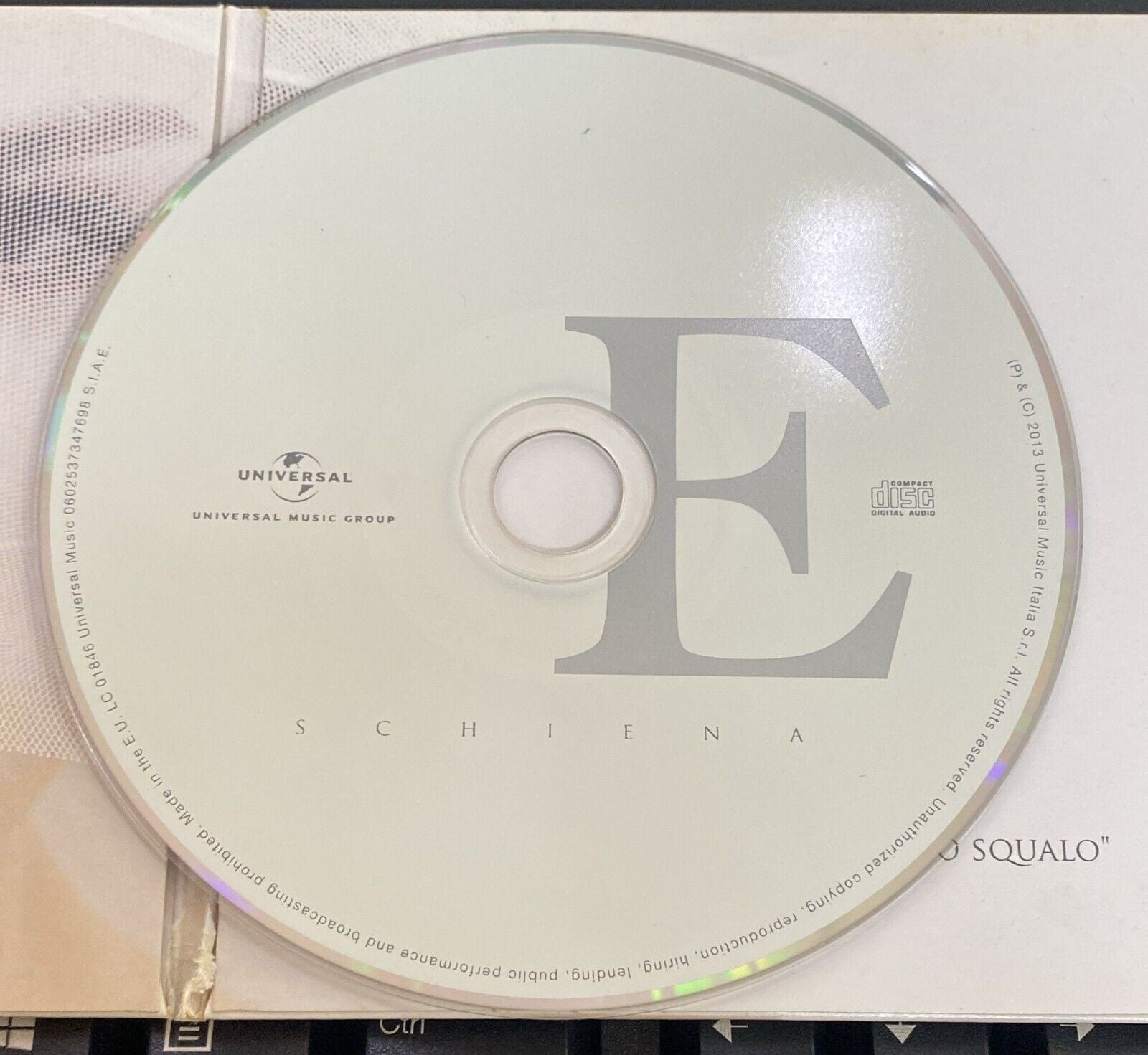 0 ALBUM COMPLETO EMMA - SCHIENA - COPERTINA IN DIGIPAK SLIM - UNIVERSAL MUSIC 20
