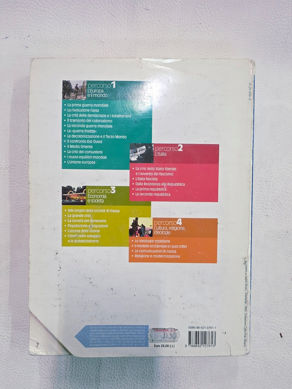 "Prospettive di Storia - Spazi, Percorsi, Temi: dal 1900 a Oggi-LIBRO