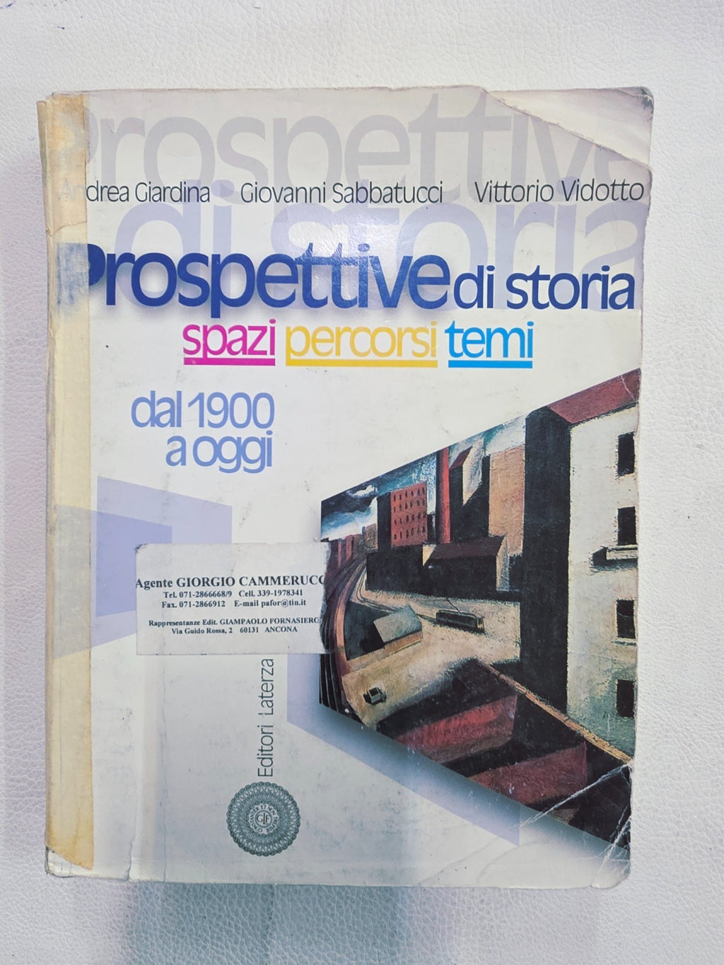 "Prospettive di Storia - Spazi, Percorsi, Temi: dal 1900 a Oggi-LIBRO