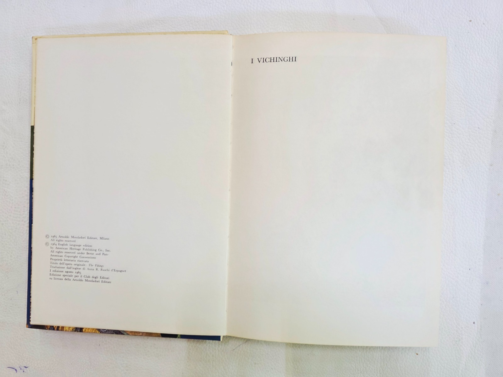 "I Vichinghi" F. R. Donovan Junior Club del Club degli Editori